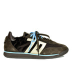 Rocket-207 Dark Coffee Velvet Sneaker