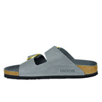 Arizona-1032071N Basalt Gray Oiled Leather Slide