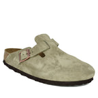 Boston-560773 Suede Footbed Mule