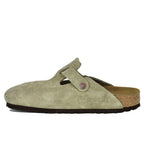 Boston-560773 Suede Footbed Mule