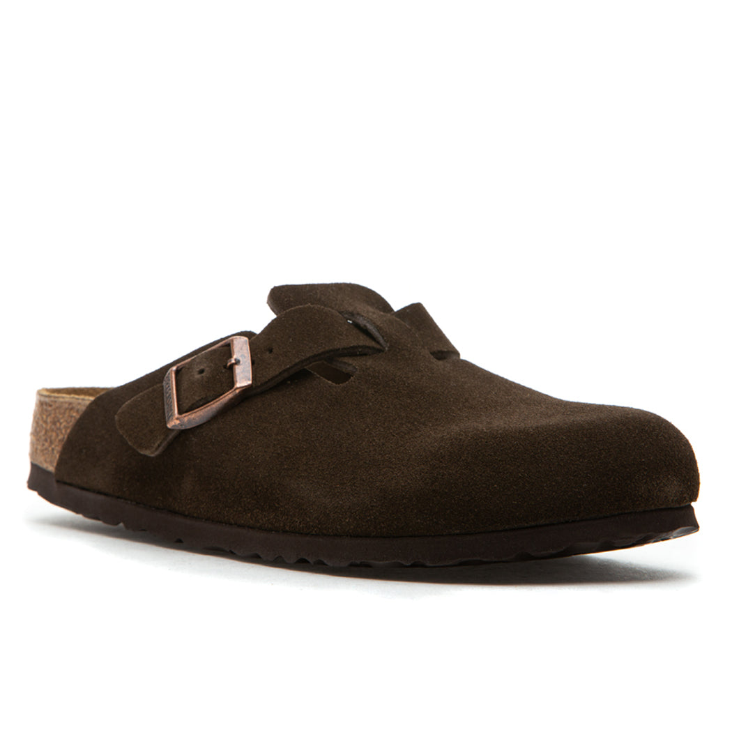 Boston-N660463 Suede Closed Mule – Footnotes