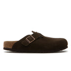 Boston-N660463 Suede Closed Mule