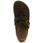Boston-N660463 Suede Closed Mule