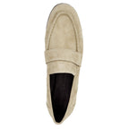 Arrow Suede Flat Loafer