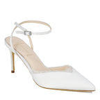 Lace80 Satin Lace Ankle Strap