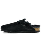BostonFur-259883 Suede Fur Mule