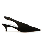 Alenna Suede Heel Slingback