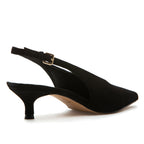 Alenna Suede Heel Slingback