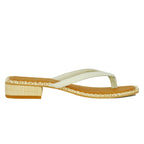 Barty Leather Heel Thong