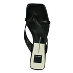 Brevel Leather Heel Thong