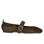 Caely Suede Strap Ballet