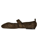 Caely Suede Strap Ballet