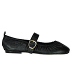 Caely Leather Strap Ballet