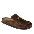 Jodero Suede Ornament Footbed Mule