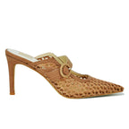 KeeKee Woven Mesh Heel Mule