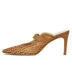 KeeKee Woven Mesh Heel Mule