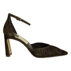 Kylo Suede Ruched Closed Heel