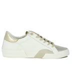 Zina Leather Tie Sneaker