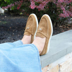 Fischer Suede Ornament Closed Loafer