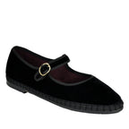 Antonio Velvet Flat Mary Jane