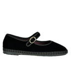 Antonio Velvet Flat Mary Jane