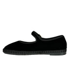 Antonio Velvet Flat Mary Jane