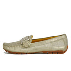 Aiker Leather Closed Flat Moc