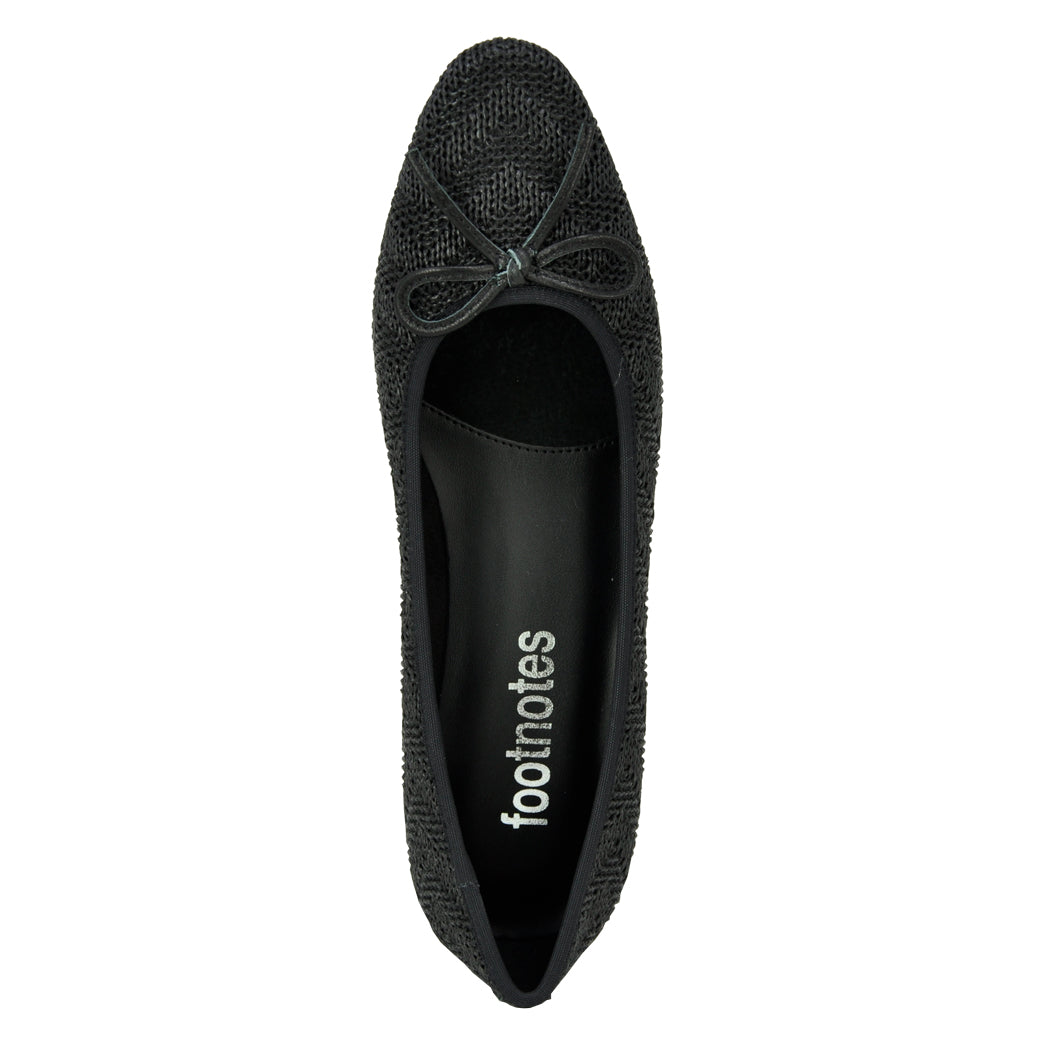 Aleka Raffia Heel Pump – Footnotes