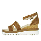 Cairn Suede Cork Wedge