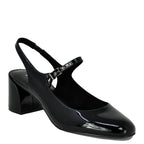 Clare Patent Strap Heel Sling