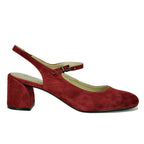 Clare Suede Block Heel Slingback