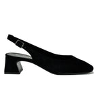 Darsy Suede Heel Slingback