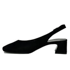 Darsy Suede Heel Slingback