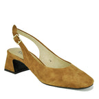 Darsy Suede Heel Slingback