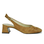 Darsy Suede Heel Slingback