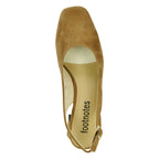 Darsy Suede Heel Slingback