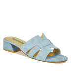 Hera Suede Heel Slide
