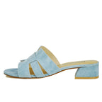Hera Suede Heel Slide