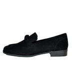 Kaye Suede Bow Closed Flat