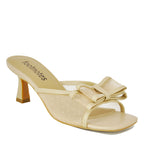 Maddy Mesh Bow Heel Slide