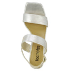 Maida Metallic Leather Platform Sandal