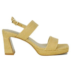 Maida Raffia Platform Sandal