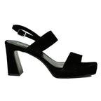Maida Suede Platform Heel Sandal