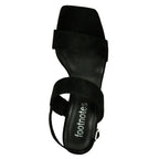 Maida Suede Platform Heel Sandal