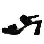 Maida Suede Platform Heel Sandal