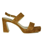 Maida Suede Platform Heel Sandal