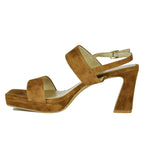 Maida Suede Platform Heel Sandal