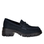 Nevis Suede Lug Heel Loafer