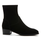 Oleg Suede Block Heel Boot