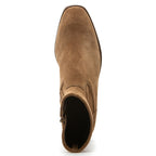 Oleg Suede Block Heel Boot